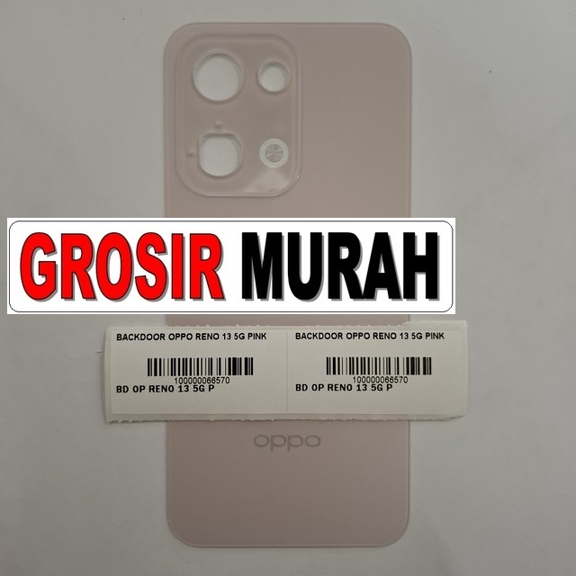 Backdoor Oppo Reno 13 5G OEM Pink – Panel belakang feminin dan stylish