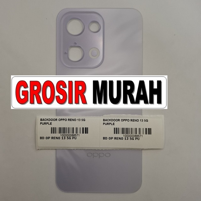 Backdoor Oppo Reno 13 5G OEM Ungu – Cover belakang stylish dan tahan gores