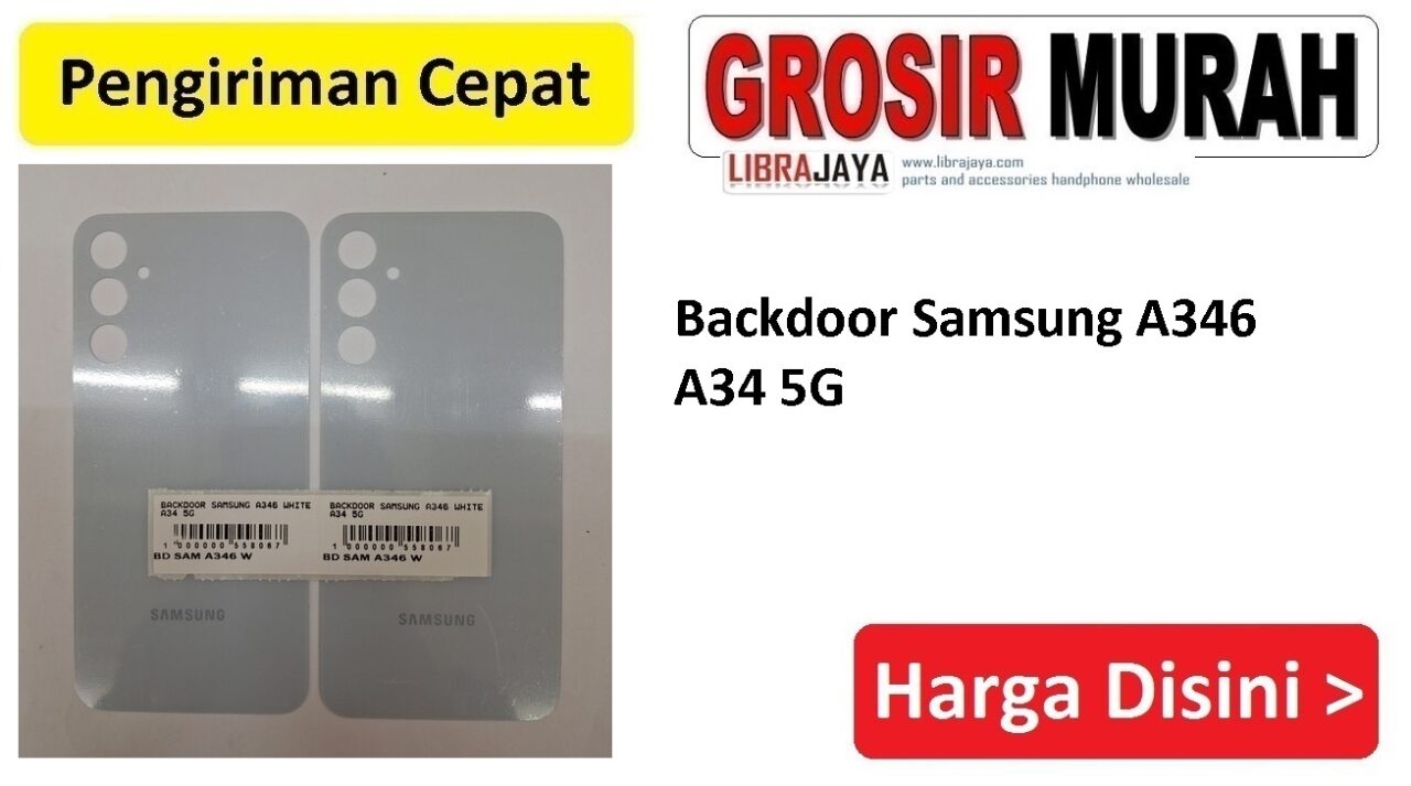 Backdoor Samsung A346 White Galaxy A34 5G