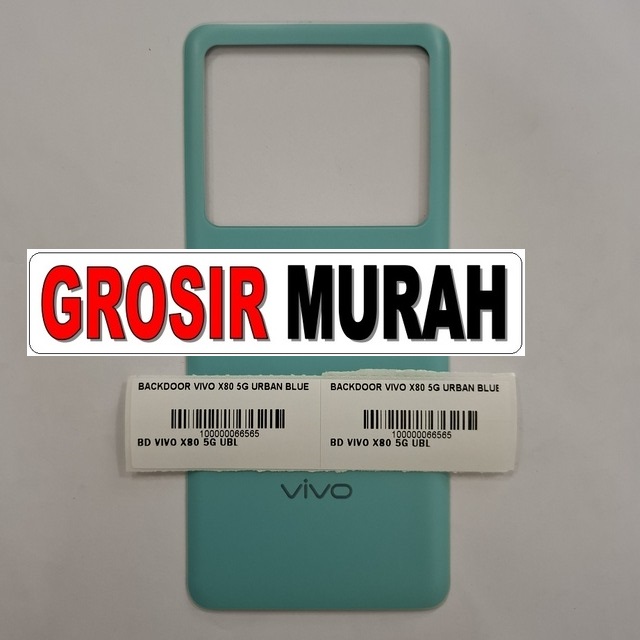 Backdoor Vivo X80 5G OEM Urban Blue – Tutup belakang elegan dan kuat