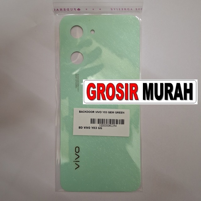 Backdoor Vivo Y03 Gem Green