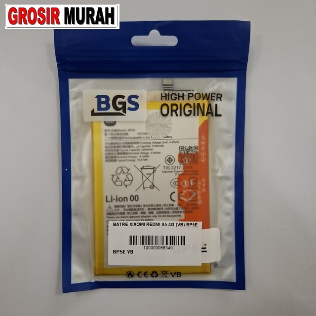 Baterai Xiaomi Redmi A5 4G BP5E Original VB