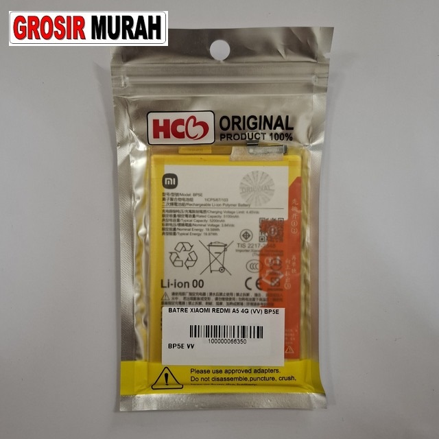 Baterai Xiaomi Redmi A5 4G BP5E Original VV