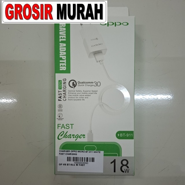 Charger Micro BT-911 Oppo White Fast Charging