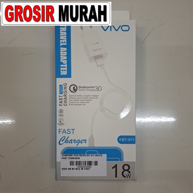 Charger Micro BT-911 Vivo White Fast Charging