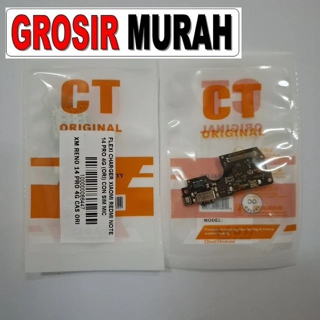 Flexi Charger Xiaomi Redmi Note 14 Pro 4G Original dan Stabil