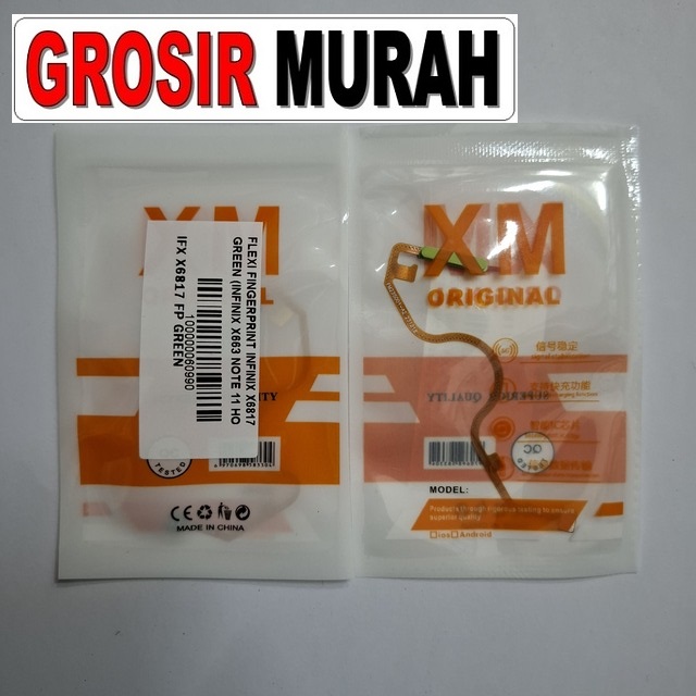Flexi Fingerprint Infinix X6817 Hijau