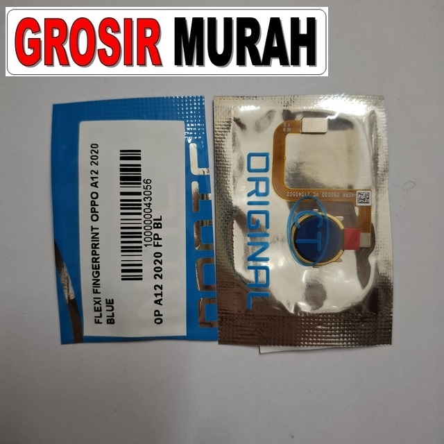 Flexi Fingerprint Oppo A12 2020 Biru OEM