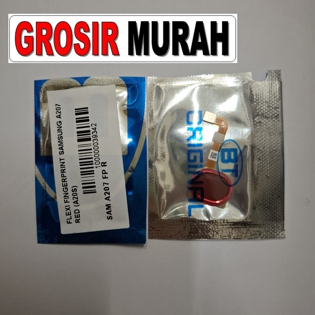 Flexi Fingerprint Samsung A207 Red (a20s)
