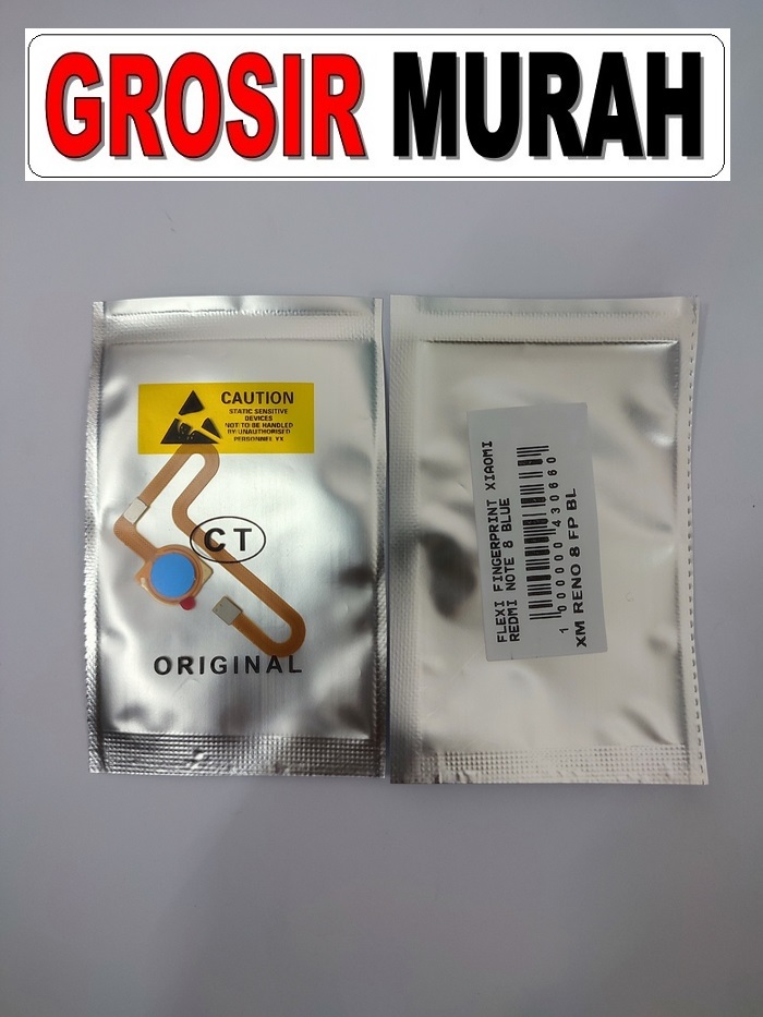 Flexi Fingerprint Xiaomi Redmi Note 8 Blue