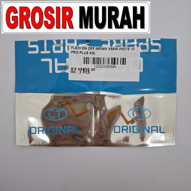 Flexi On Off Infinix X6856 untuk Note 50 Pro Plus 5G