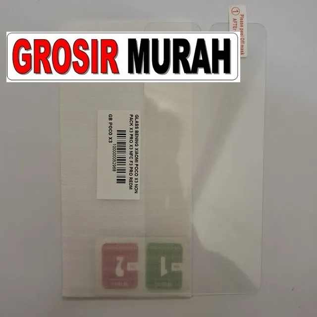 Glass Bening Xiaomi Poco X3 Tempered Glass Xiaomi & Samsung