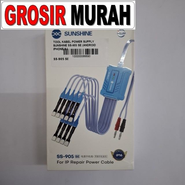 Kabel Power Supply Sunshine SS-905 SE Android iPhone 6 sampai 16 Pro Max