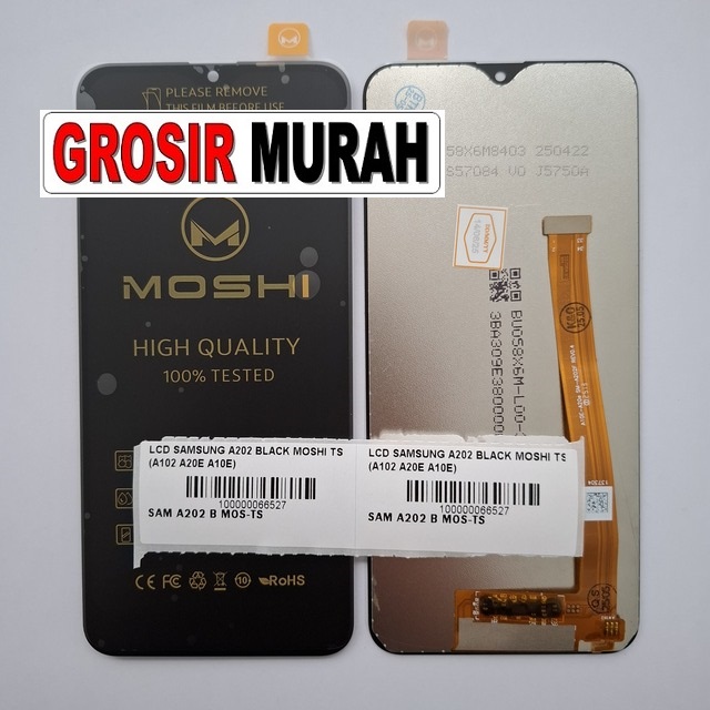 LCD Samsung A202 Moshi Kompatibel A102 A20E A10E – Layar jernih dan sentuh presisi