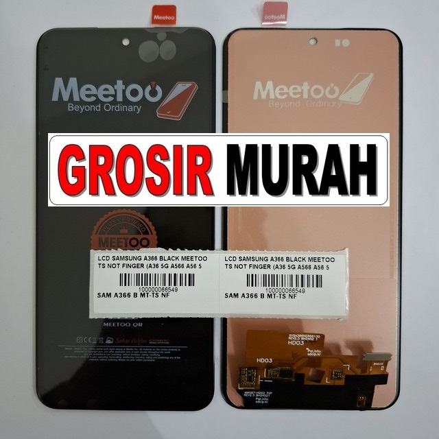 Lcd Samsung A366 Meetoo Kompatibel A36 5G A566 A56 5G - Tanpa fingerprint