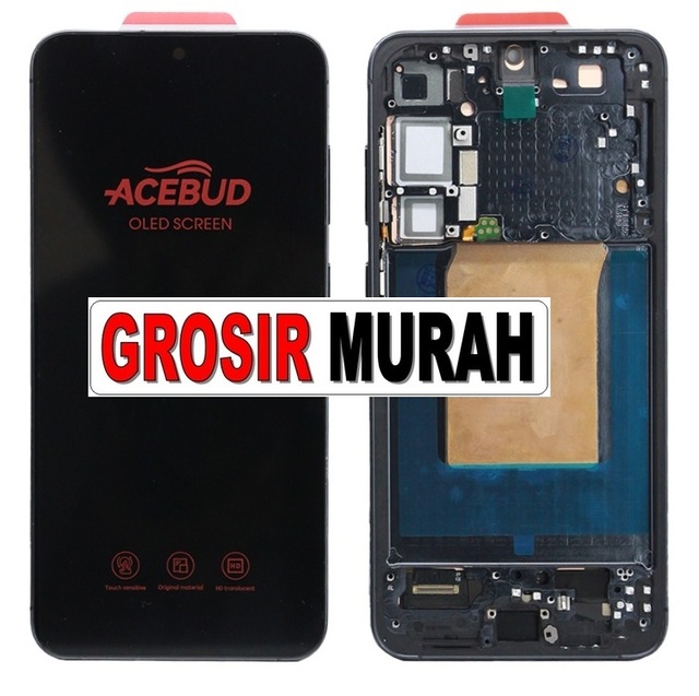 LCD Samsung S936 OLED Acebud Frame Fingerprint untuk Galaxy S25 Plus