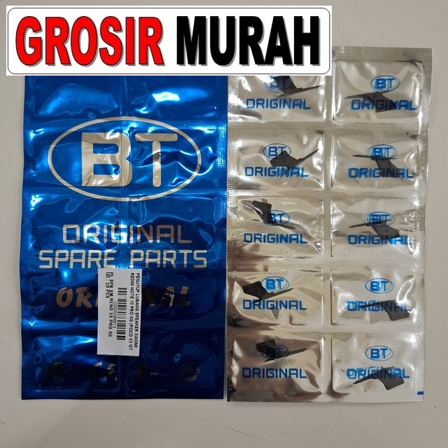 Penutup lubang speaker Redmi Note 10 Pro 5G dan Poco X3 GT
