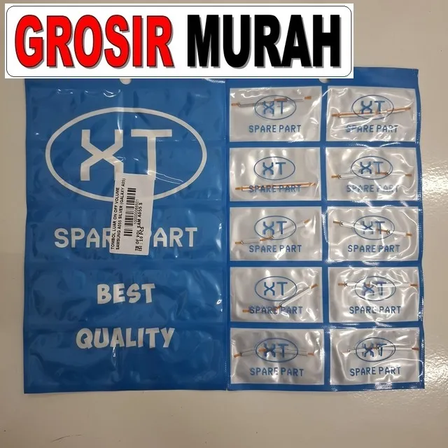 Tombol Luar On Off Volume Samsung A055 Galaxy A05 Silver OEM
