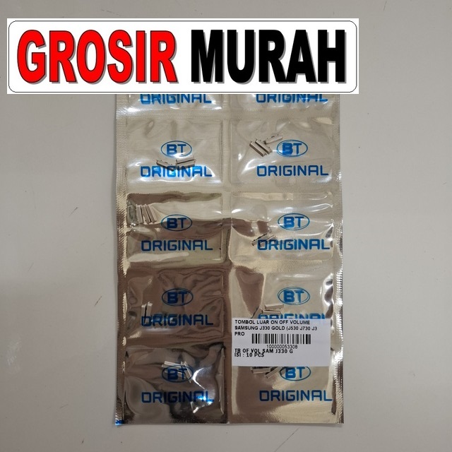 Tombol Luar On Off Volume Samsung J330 Gold (j530 J730 J3 Pro J5 Pro J7 Pro)