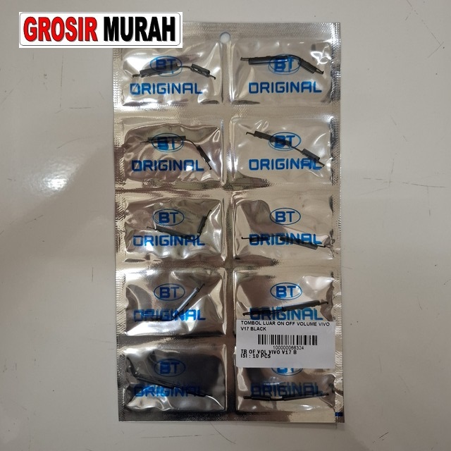 Tombol Luar On Off Volume Vivo V17 Black