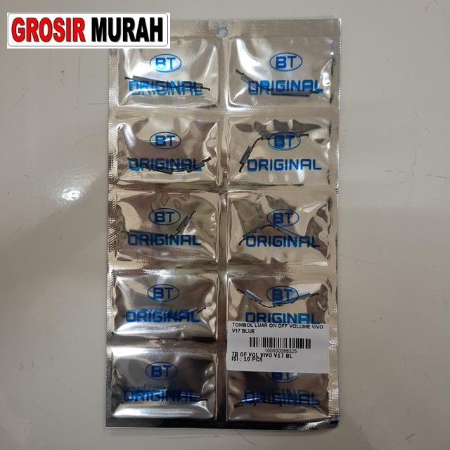 Tombol Luar On Off Volume Vivo V17 Blue