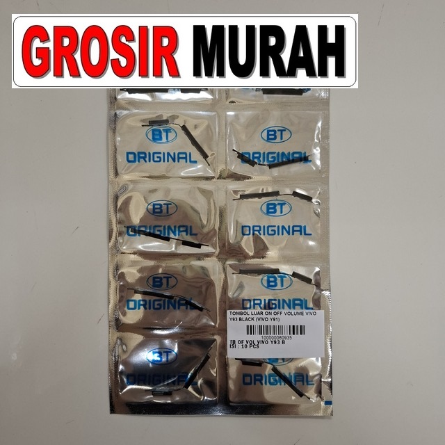 Tombol Luar On Off Volume Vivo Y93 Hitam