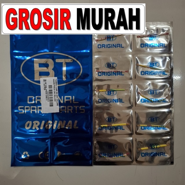 Tombol Luar On Off Volume Poco C40 Kuning OEM – Stylish dan tahan lama