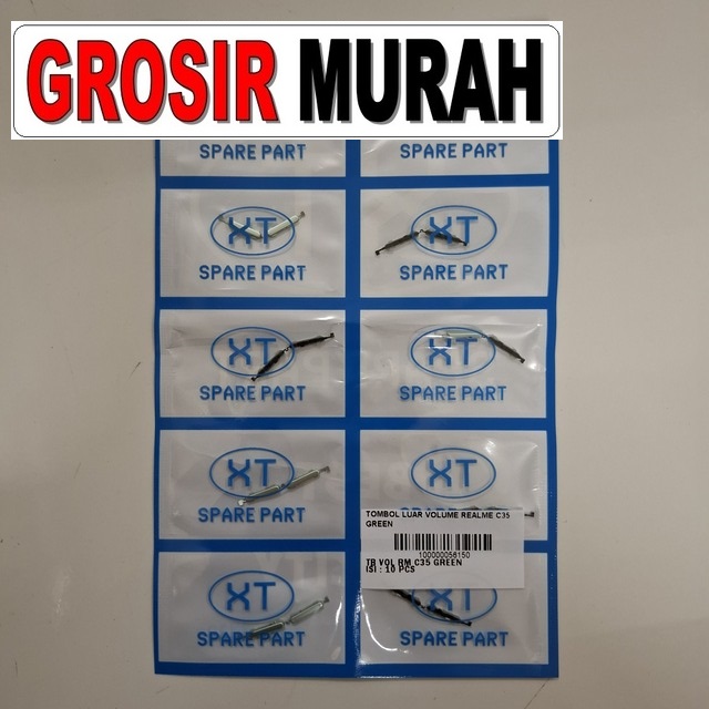Tombol Luar Volume Realme C35 Green