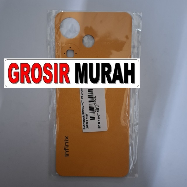 Backdoor Infinix Hot 30I Orange X669