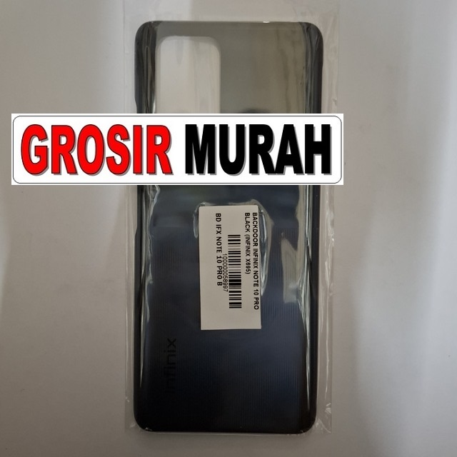 Backdoor Infinix Note 10 Pro Hitam X695