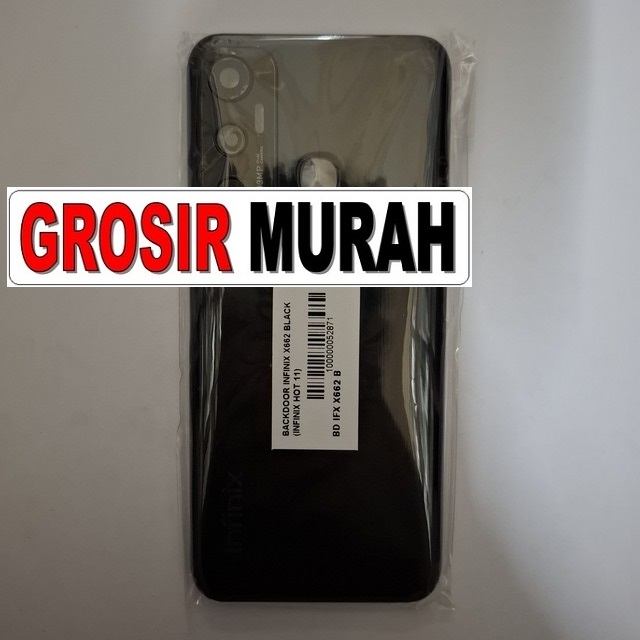 Backdoor Infinix Hot 11 X662 Hitam