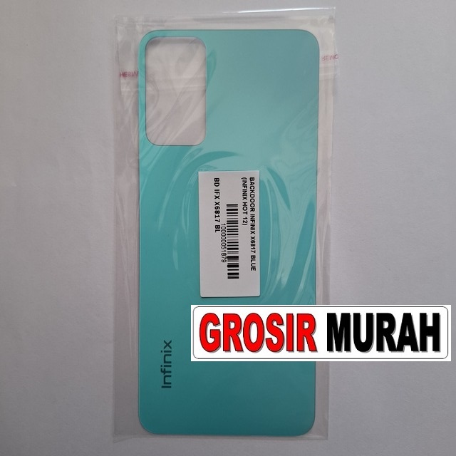 Backdoor Infinix X6817 Blue (Infinix Hot 12)