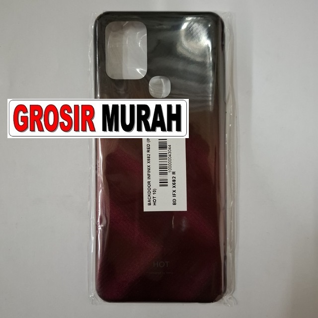 Backdoor Infinix X682 Red (Infinix Hot 10)