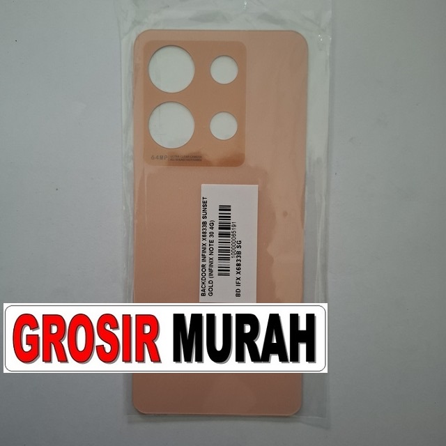 Backdoor Infinix X6833b Sunset Gold (infinix Note 30 4g)