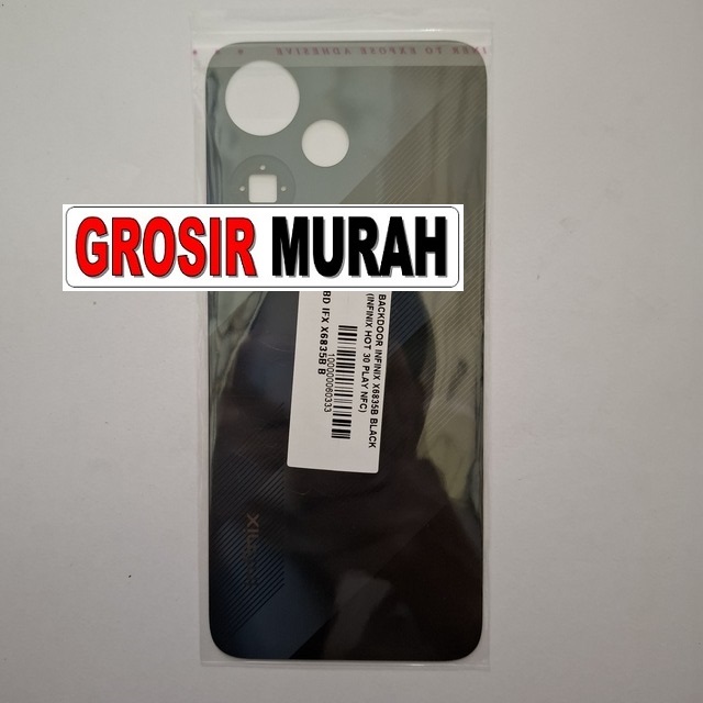 Backdoor Infinix X6835b Black (infinix Hot 30 Play Nfc)