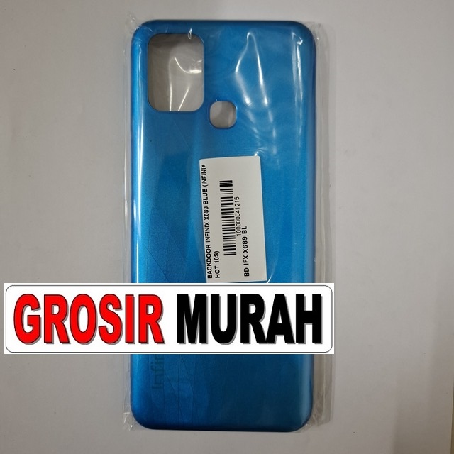 Backdoor Infinix X689 Blue (Infinix Hot 10S)
