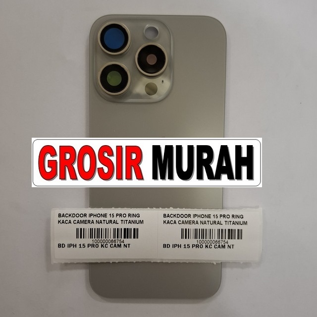Backdoor iPhone 15 Pro Natural Titanium fullset