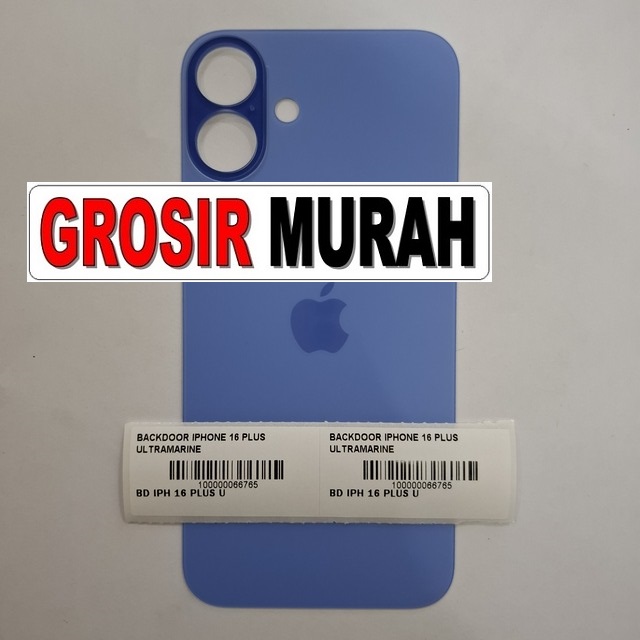 Backdoor iPhone 16 Plus Warna Ultramarine