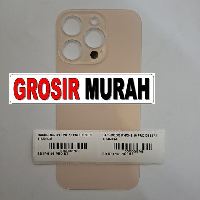 Backdoor iPhone 16 Pro Desert Titanium