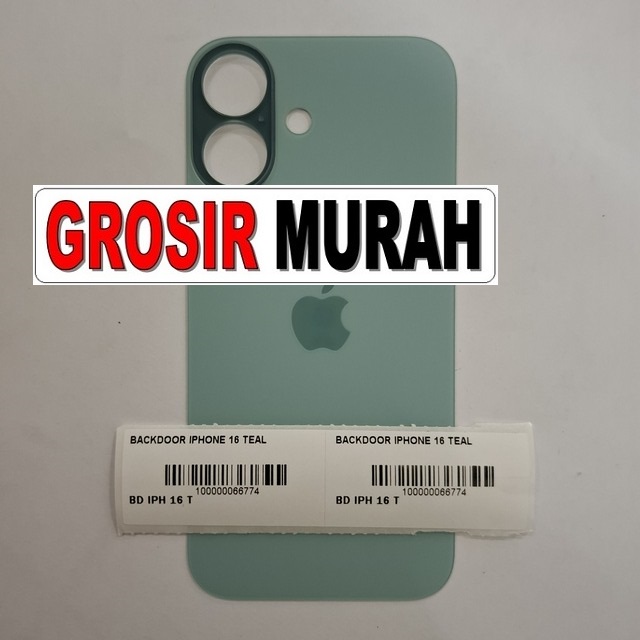 Backdoor iPhone 16 Warna Teal