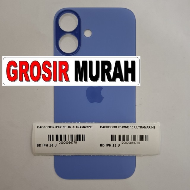 Backdoor iPhone 16 Warna Ultramarine