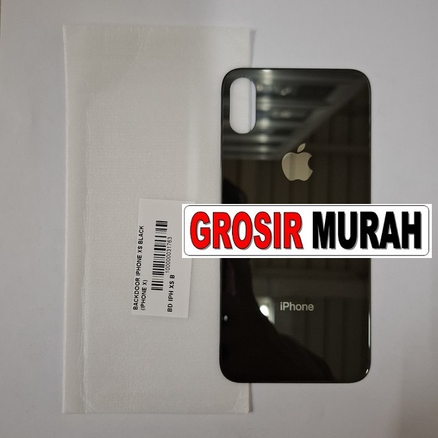 Backdoor Iphone Xs Black (Iphone X)