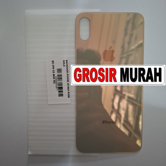 Backdoor Iphone Xs Max Rose Gold
