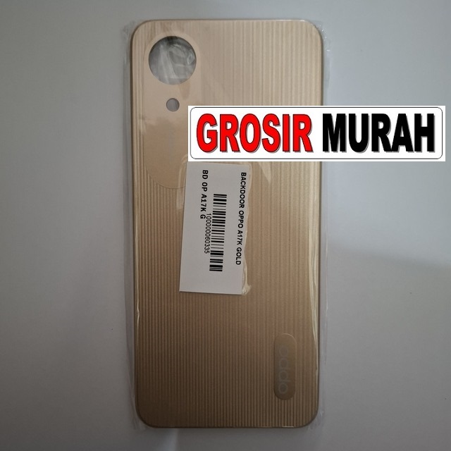 Backdoor Oppo A17K Gold