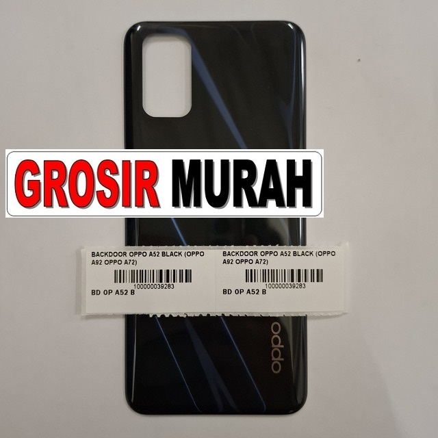 Backdoor Oppo A52 Black (Oppo A92 Oppo A72)
