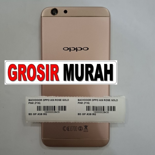 Backdoor Oppo A59 Rose Gold Pink (F1S)