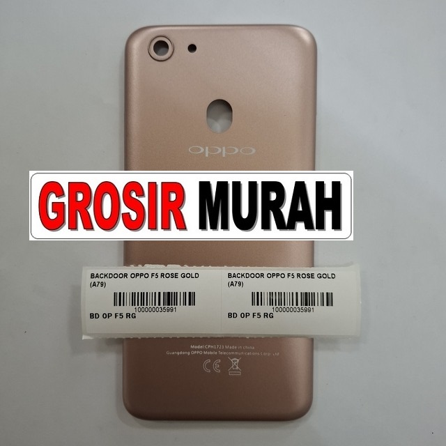 Backdoor Oppo F5 Rose Gold (A79)