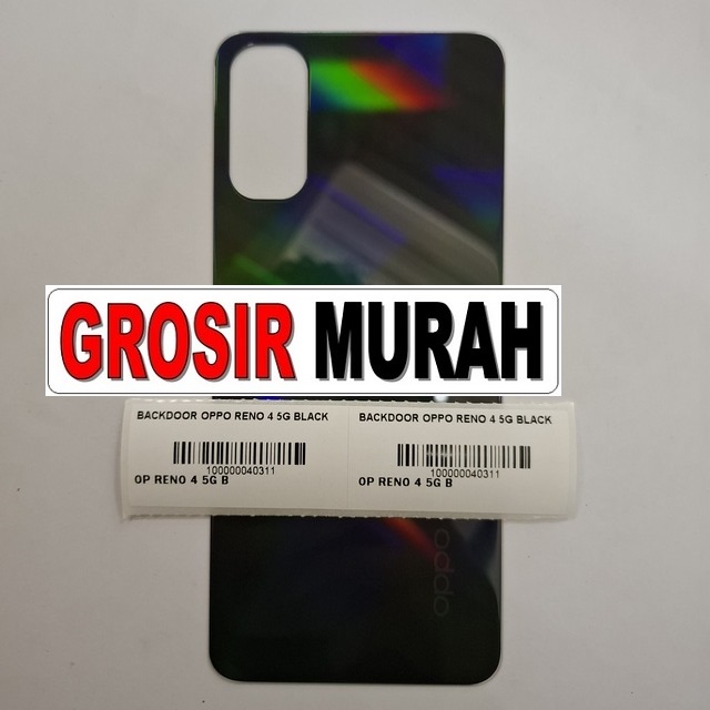 Backdoor Oppo Reno 4 5G Black