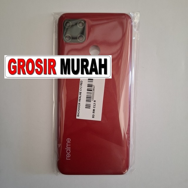Backdoor Realme C12 Red