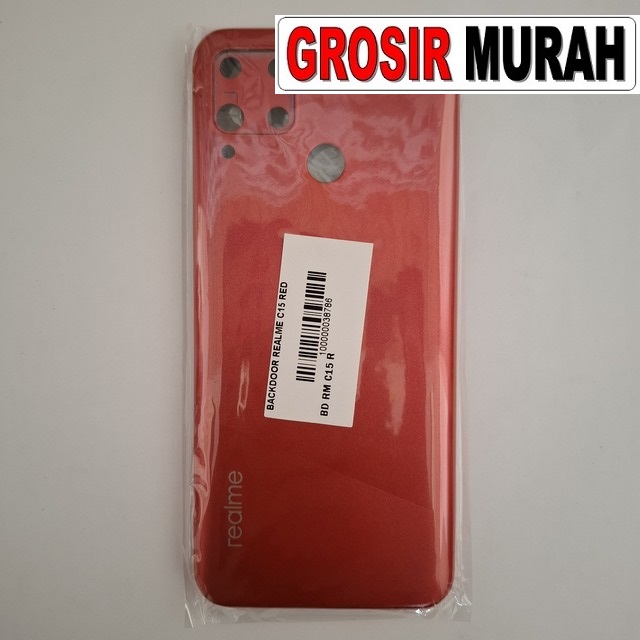 Backdoor Realme C15 Red